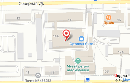 Служба заказа легкового транспорта Пять пятерок на Северной улице на карте