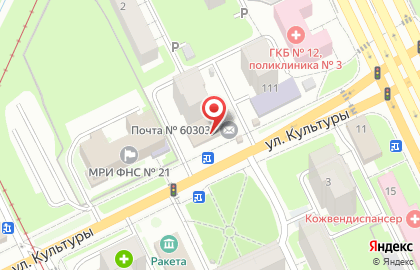 Страховая компания СберСтрахование в Сормовском районе на карте