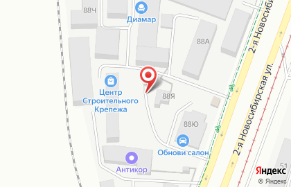 ООО Стройторгрегион на Окружной улице на карте