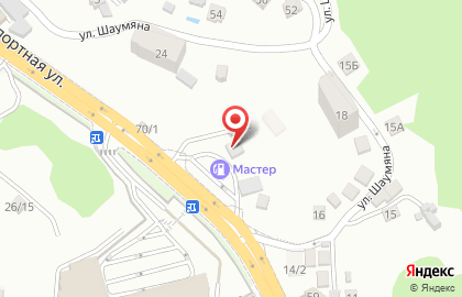 Магазин автозапчастей в Сочи на карте
