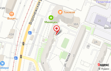 Жасмин на Воронежской улице на карте