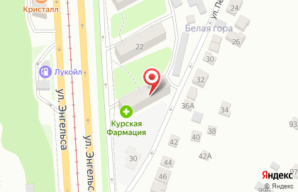Аптека Курская Фармация в Центральном округе на карте