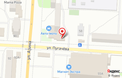 Магазин алкогольных напитков Красное & Белое на улице Азина, 47 на карте