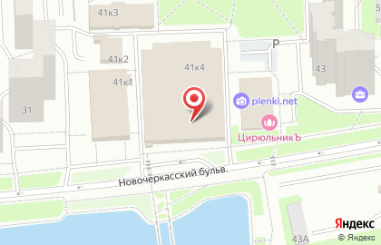 Сыто Пьяно на Новочеркасском на карте