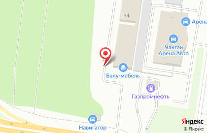 Торгово-производственная компания Балу-Мебель в Автозаводском районе на карте