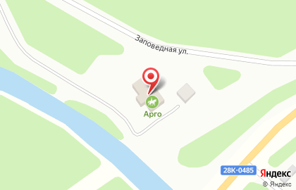 Конный клуб Арго в Твери на карте