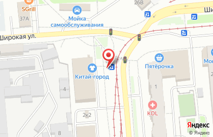 Киоск по продаже печатной продукции на улице Троллейная 1/3 на карте