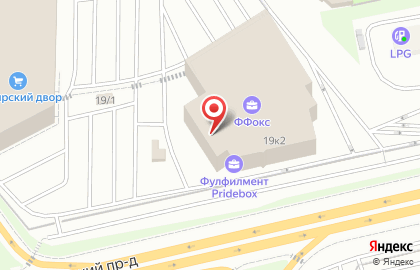 Банкомат СберБанк на Каширском шоссе, 19 к 2 на карте