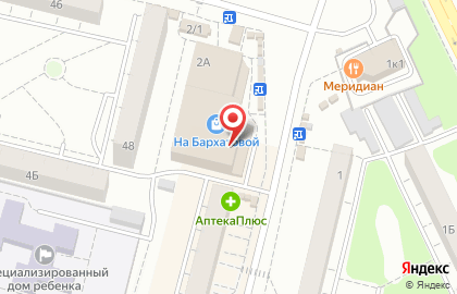 Кафе быстрого питания #лаваш на улице Бархатовой на карте