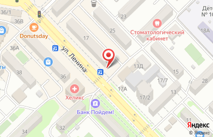 Салон красоты Wella на улице Ленина на карте