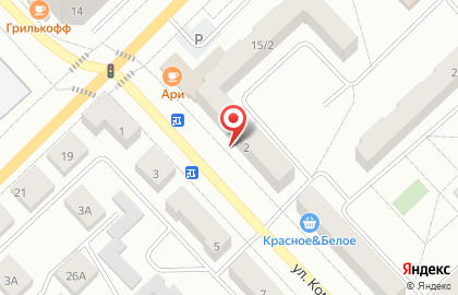 Магазин разливных напитков Пивоман на улице Комарова на карте