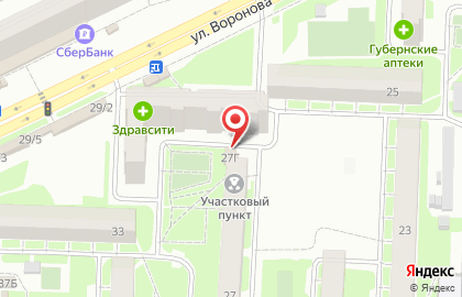 Продовольственный магазин Троянда на карте