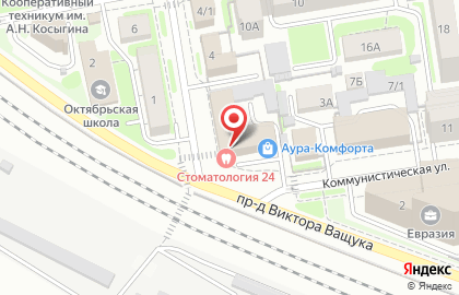 Проектная компания Градопроект на Коммунистической улице на карте