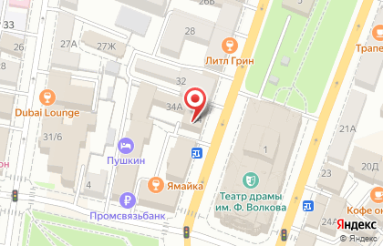 АЛЬБИНА на улице Ушинского на карте