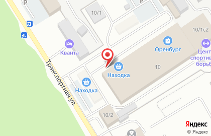 Киоск фастфудной продукции на Транспортной улице на карте