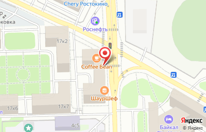 Ресторан быстрого обслуживания Subway на Сельскохозяйственной улице на карте