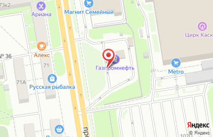 Газпромнефть на проспекте Космонавтов, 102 на карте