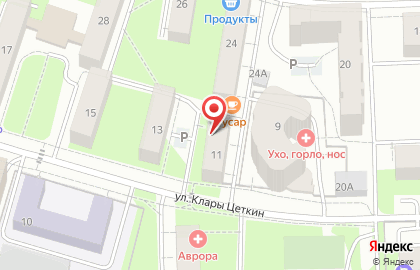 Продовольственный магазин Вишенка в Свердловском районе на карте