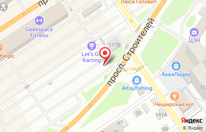 Аккумобиль в Железнодорожном районе на карте