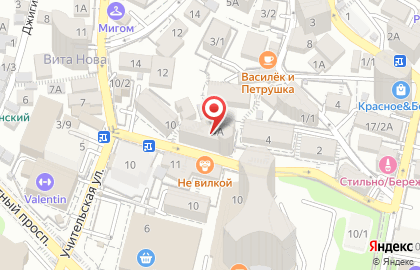 Служба доставки цветов Букеттерия в Хостинском районе на карте