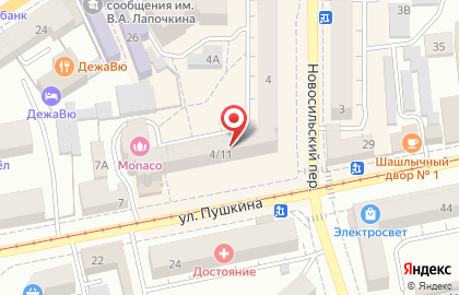 Магазин мясной продукции Знаменский СГЦ в Железнодорожном районе на карте