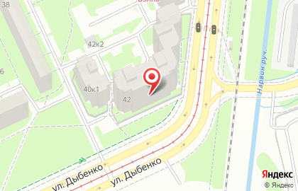 Компания Ремонт-центр на улице Дыбенко на карте