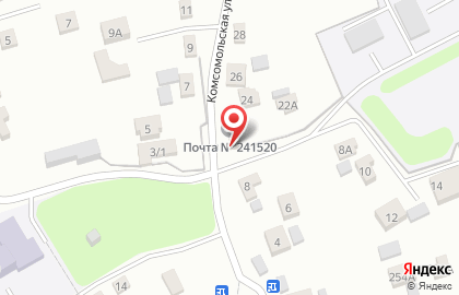 Почта России в Брянске на карте