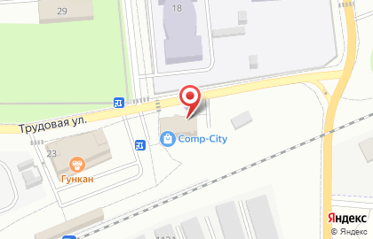 Кафе и киосков Стардог!s на Трудовой улице на карте