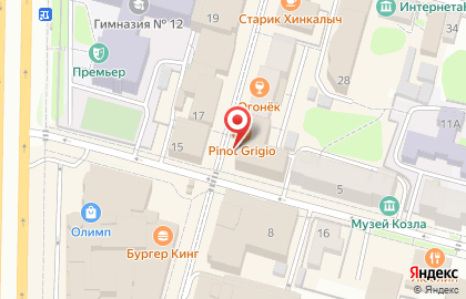 Агентство недвижимости Авторитет на Трёхсвятской улице на карте