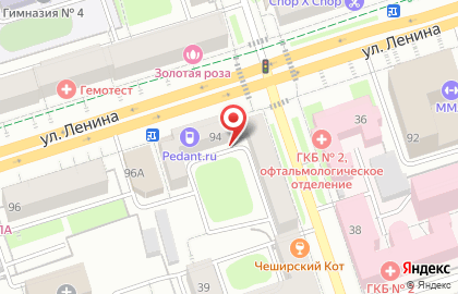 Пышка в Дзержинском районе на карте