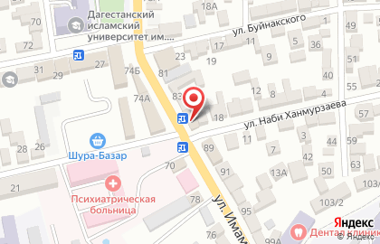 Гастроном в Махачкале на карте