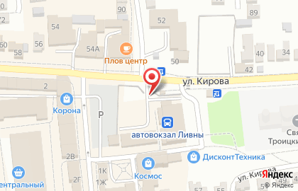 1C в Ливнах на карте