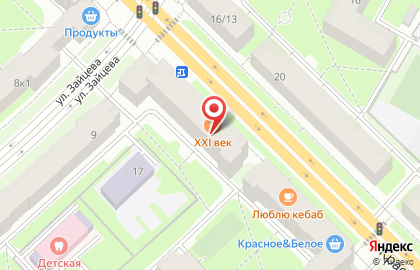 Банкетный зал XXI век на карте