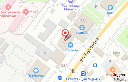 Мир Упаковки в Орле на карте