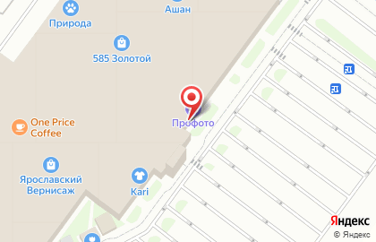 Сотовая компания МегаФон на Дорожной на карте