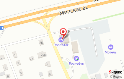 Платная автостоянка на Восточной улице на карте