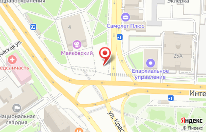 Трактир Дубравушка на улице Орджоникидзе на карте