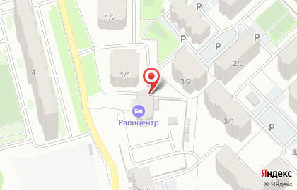 Рапицентр на карте