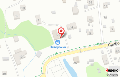 Продуктовый магазин в Калининграде на карте