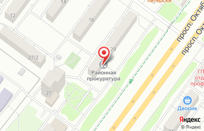 Прокуратура Советского района г. Уфы на карте