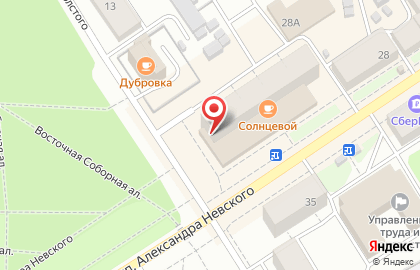 Кафе-бар Fellini на проспекте Александра Невского на карте