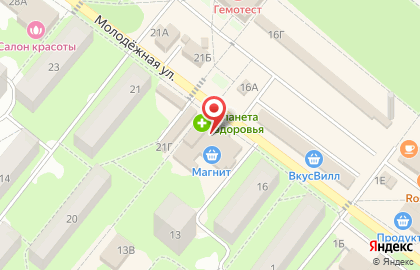 Магазин детской одежды в Москве на карте