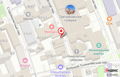 Московская икона на карте