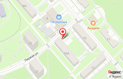 Сеть булочных Каравай СВ в Черноголовке на карте