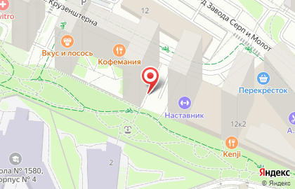 Беатриче на улице Золоторожский Вал на карте