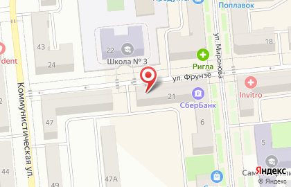 Общественная приемная депутата Феропонтова Ю.А. на карте