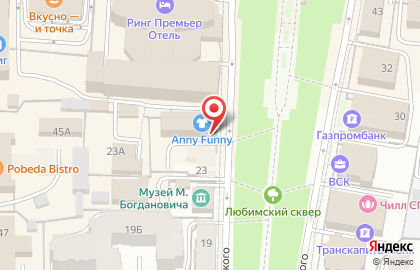 Премьер на улице Чайковского на карте