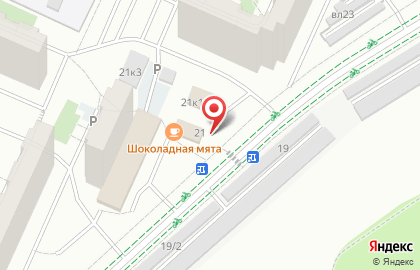 Сеть шаурменных Донеретто в Южном Орехово-Борисово на карте