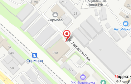Сириус в Нижнем Новгороде на карте