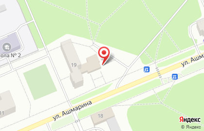 Фирменный магазин Мясокомбинат Звениговский на улице Ашмарина на карте